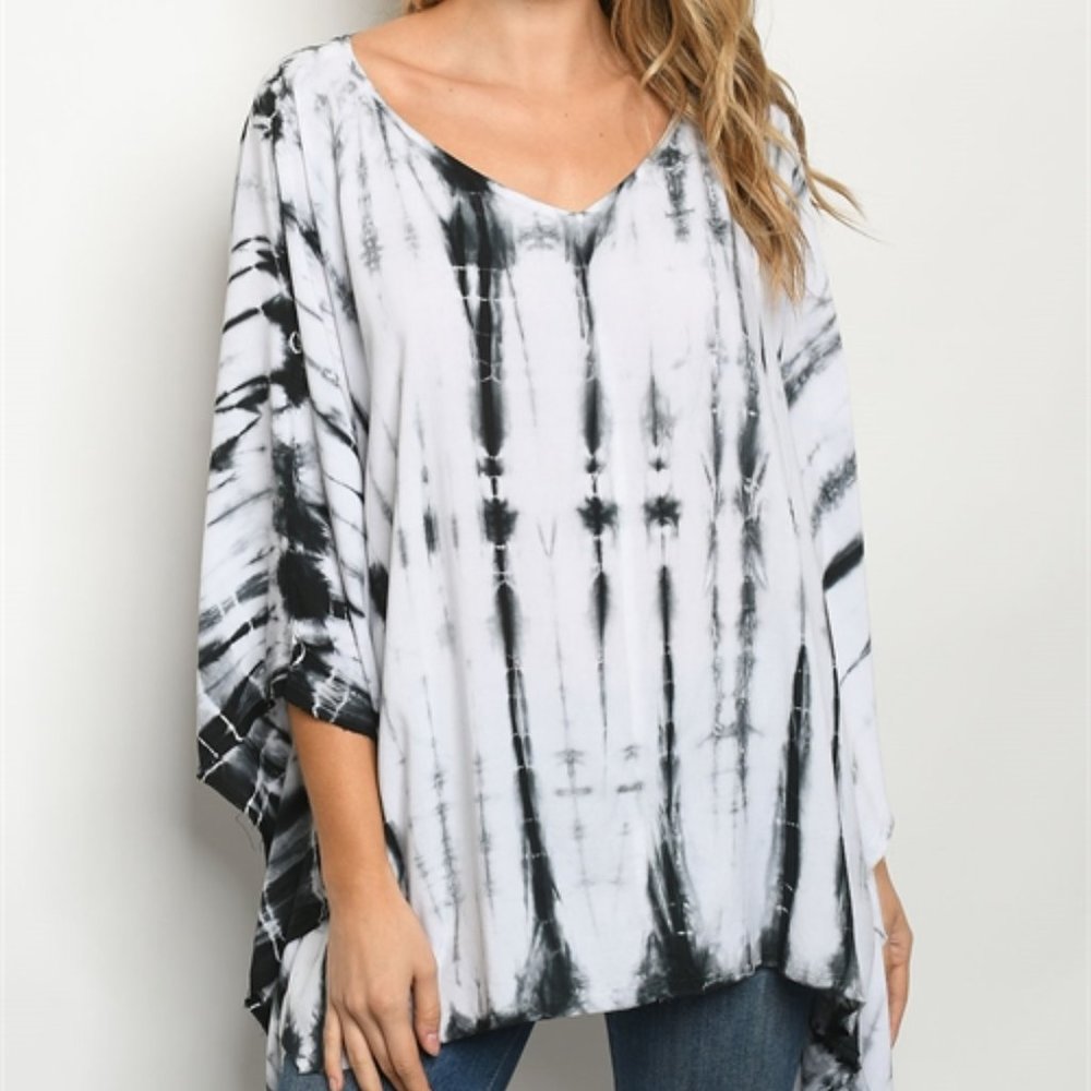 LAST 2! TIE DYE BOHO STYLE TOP